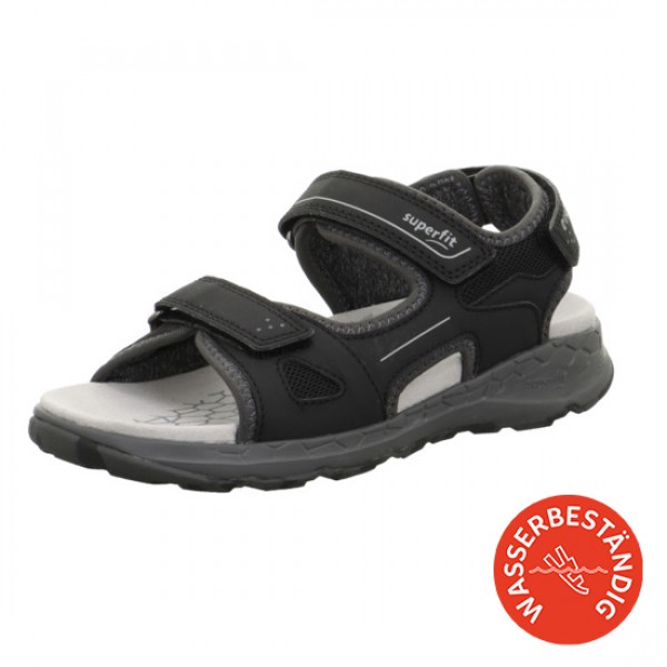 Superfit basutės atviros juodos
